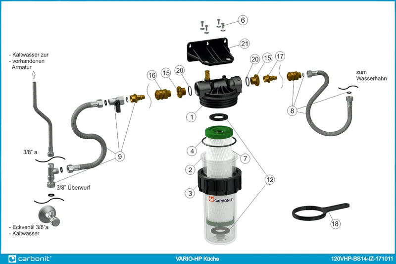 VARIO-HP Küche Sparset