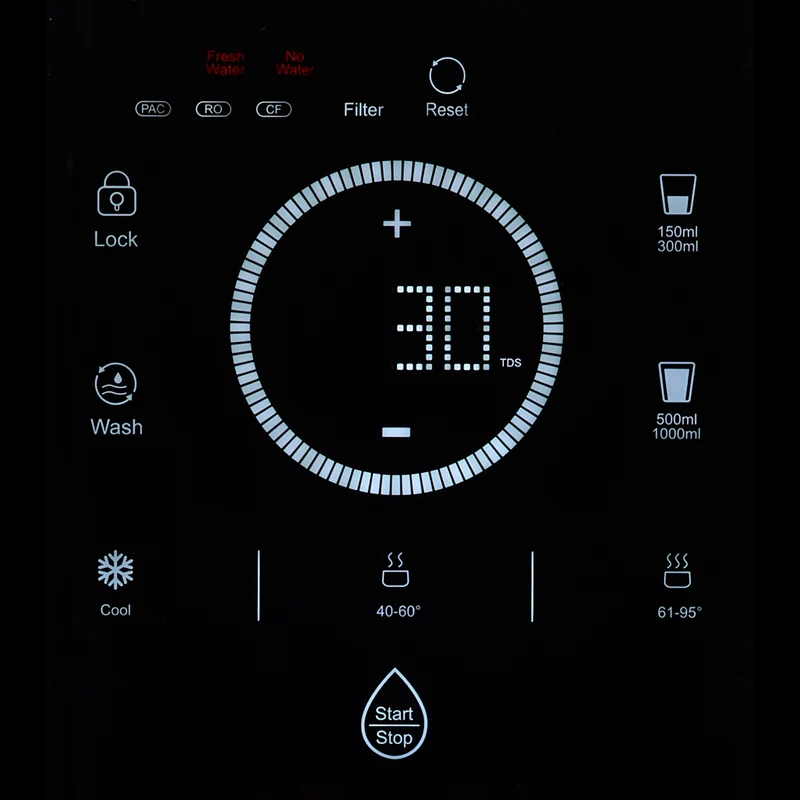 WP-A01 | All in One Umkehr Osmose Auftischfilter