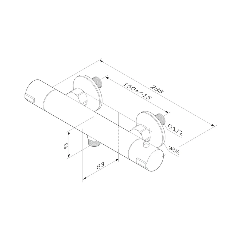 Duschthermostat Play – F8Y40000
