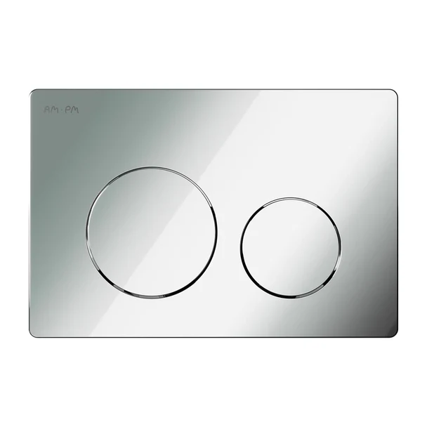 WC-Komplettset Like mit Vorwandelement und Betätigungsplatte in Chrom – IIS90151.LA1900