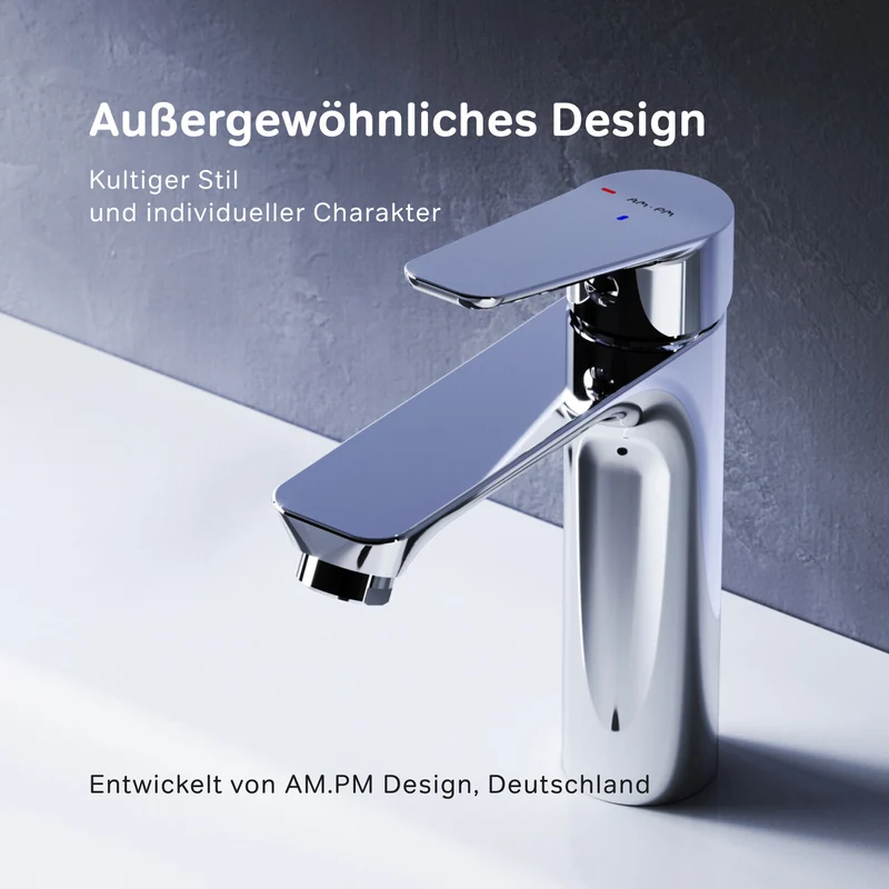 Waschtischarmatur Hit mit EcoStart, Chrom – FTA02800