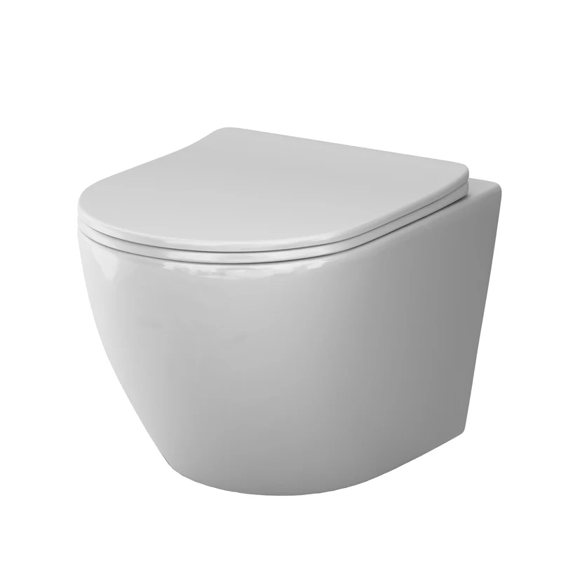 Wand-WC Like AquaSpin spülrandlos mit WC-Sitz – CLA1900PSC