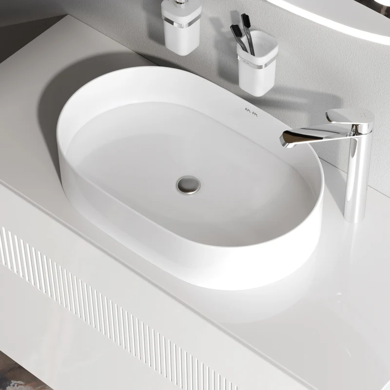 Aufsatzwaschbecken Func 61 cm – MFAWCC20610WG