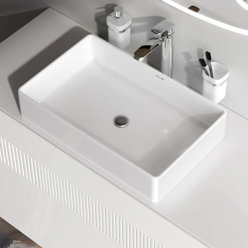 Aufsatzwaschbecken Func 60 cm – MFAWCC10600WG