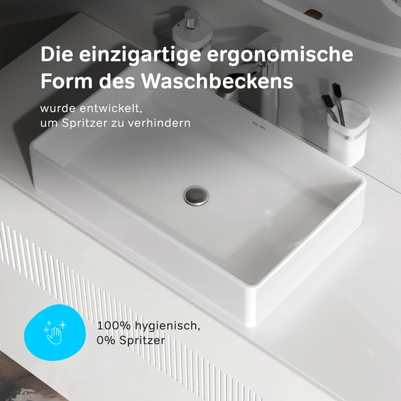 Aufsatzwaschbecken Func 60 cm – MFAWCC10600WG