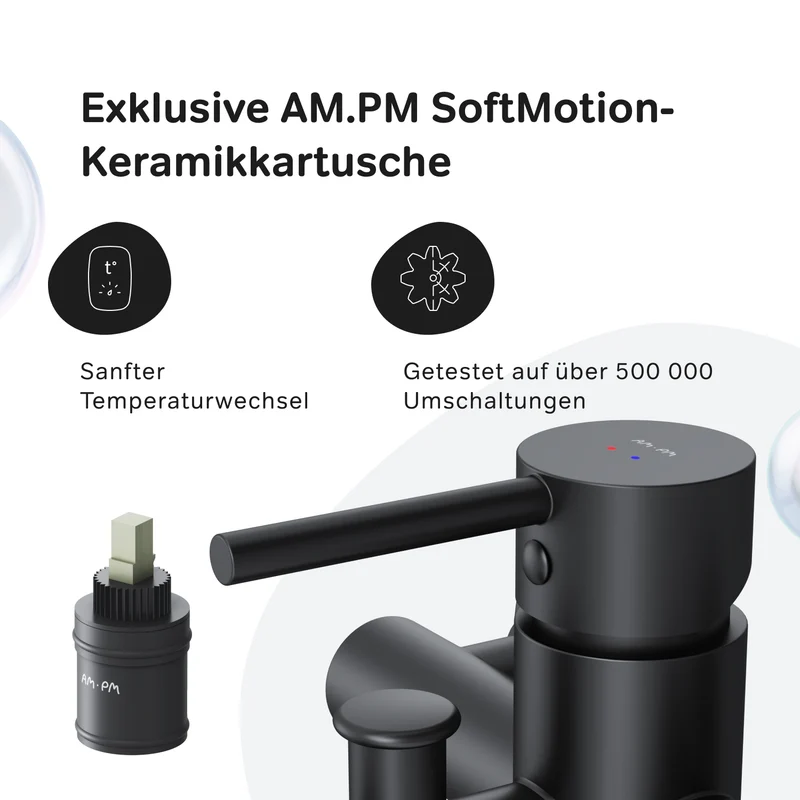 Wannenarmatur Spike, Schwarz – FPA10022