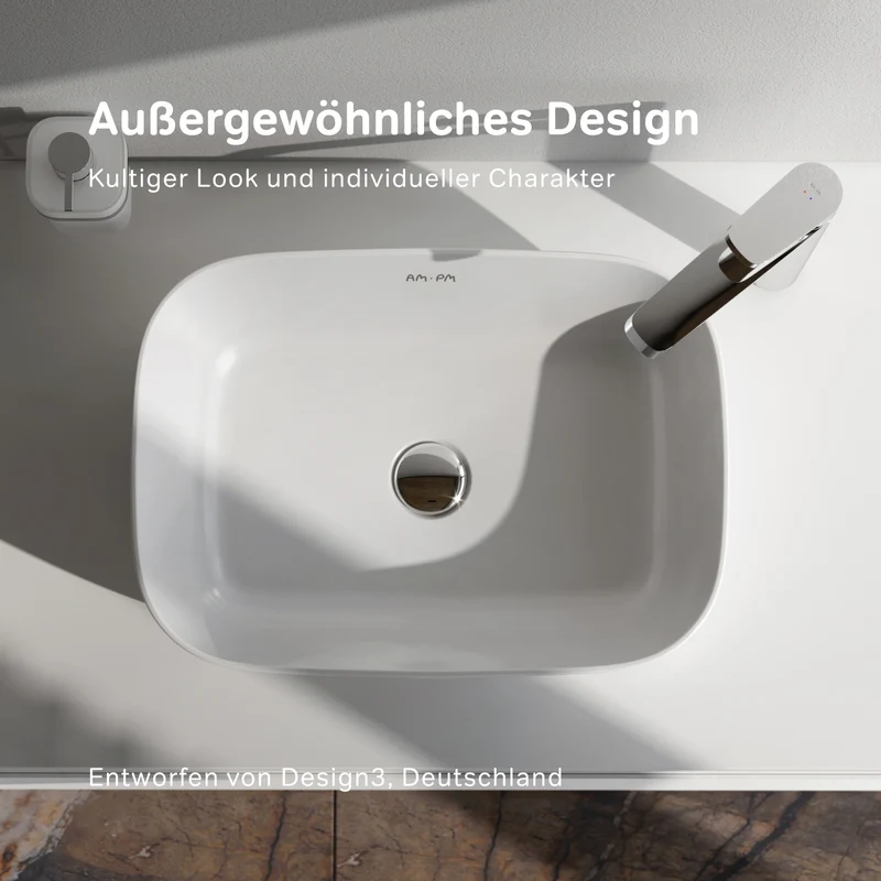Aufsatzwaschbecken Func 45 cm – MFAWCC10450WG