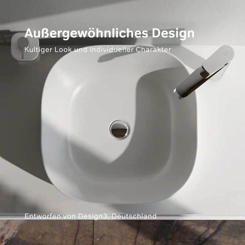 Aufsatzwaschbecken Func 43 cm – MFAWCC30430WG