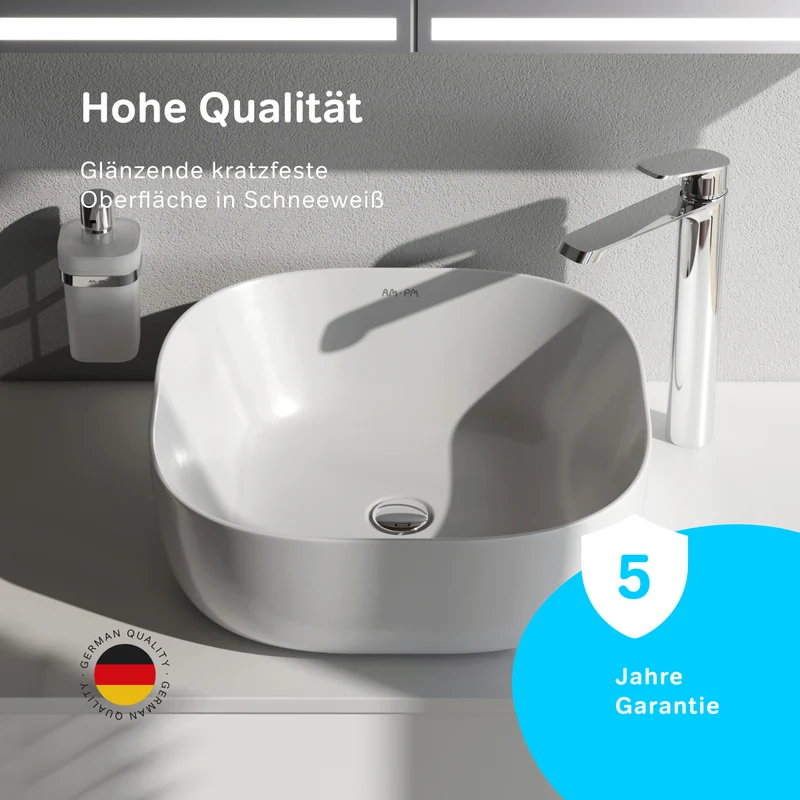 Aufsatzwaschbecken Func 43 cm – MFAWCC30430WG
