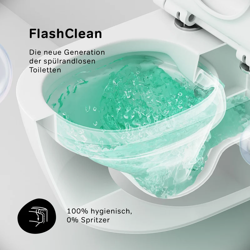 WC-Komplettset X-Joy S mit Vorwandelement und Betätigungsplatte in Chrom – IIS90251.XB1700