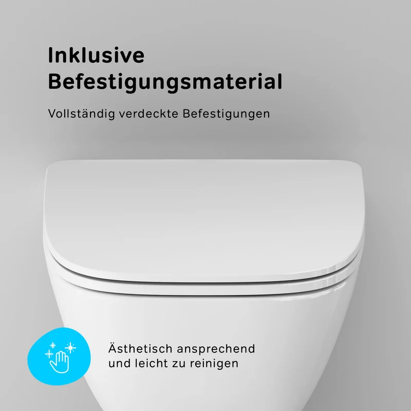 WC-Komplettset X-Joy mit Vorwandelement und Betätigungsplatte in Chrom – IIS90251.XA1700