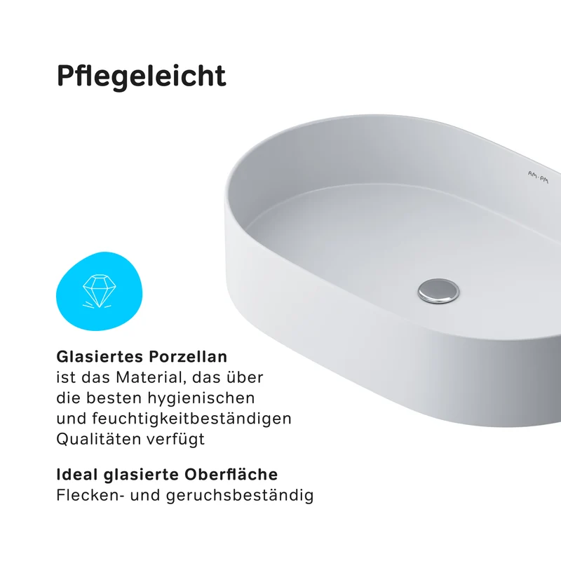 Aufsatzwaschbecken Func 51 cm – MFAWCC20500WG