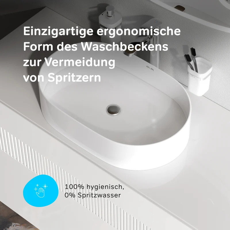 Aufsatzwaschbecken Func 51 cm – MFAWCC20500WG