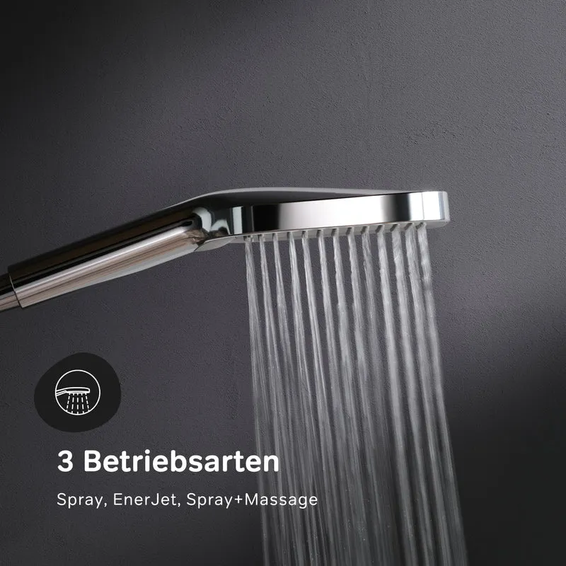 Duschsystem Func mit Thermostat und Regendusche – F07FA200