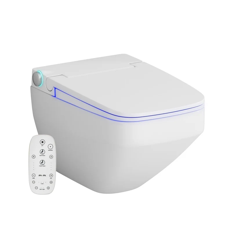Wand-WC Inspire V2.0 FlashClean spülrandlos mit TouchReel E-Sitz, Heizung und Beleuchtung – CCCIB1700SCAG