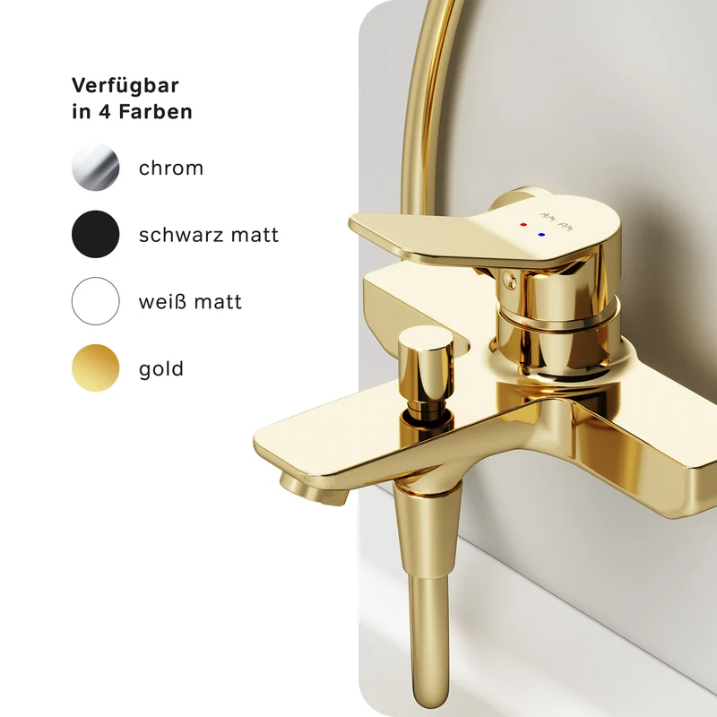 Wannenarmatur X-Joy, Gold – FXA10099