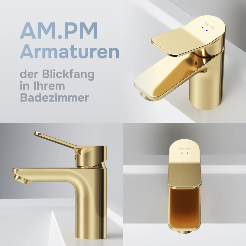 Waschtischarmatur X-Joy, Gold – FXA02199
