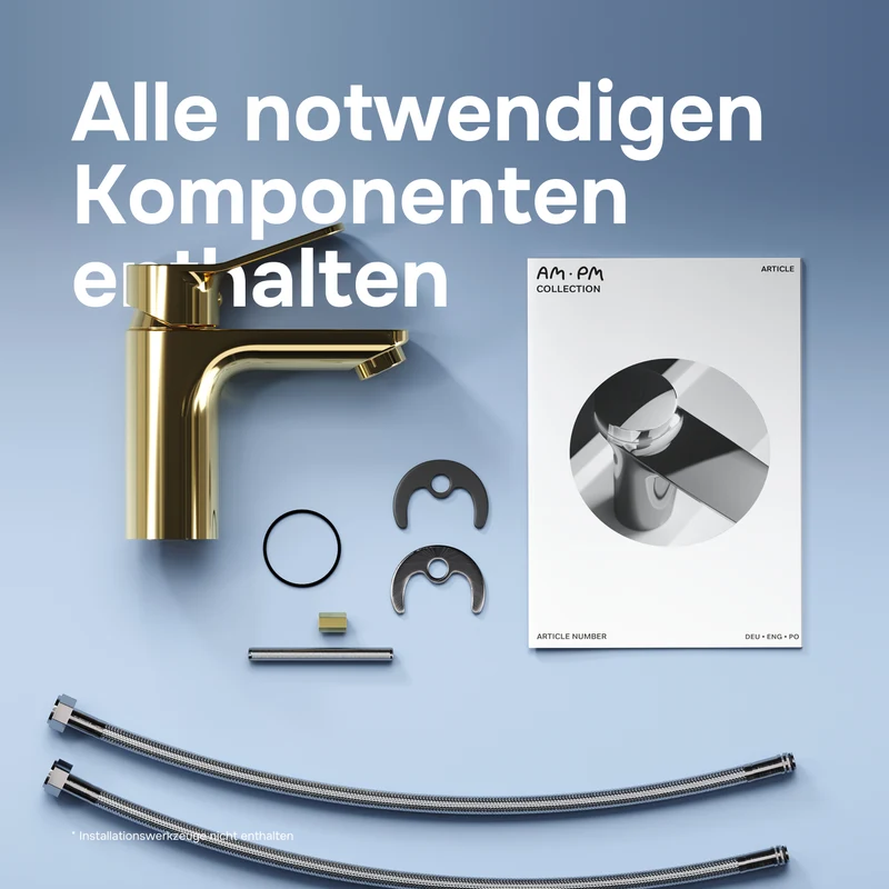 Waschtischarmatur X-Joy, Gold – FXA02199
