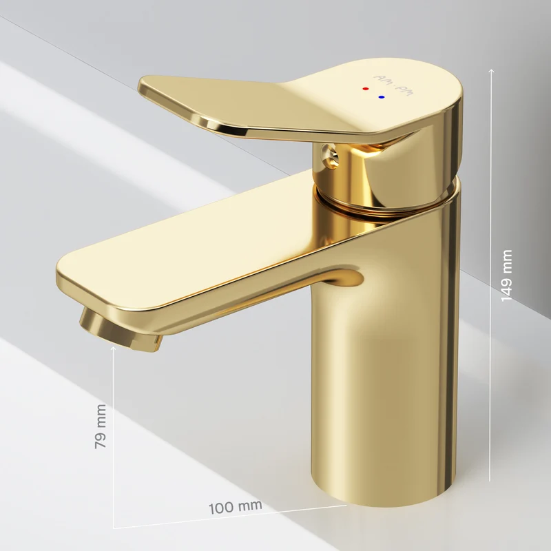 Waschtischarmatur X-Joy, Gold – FXA02199