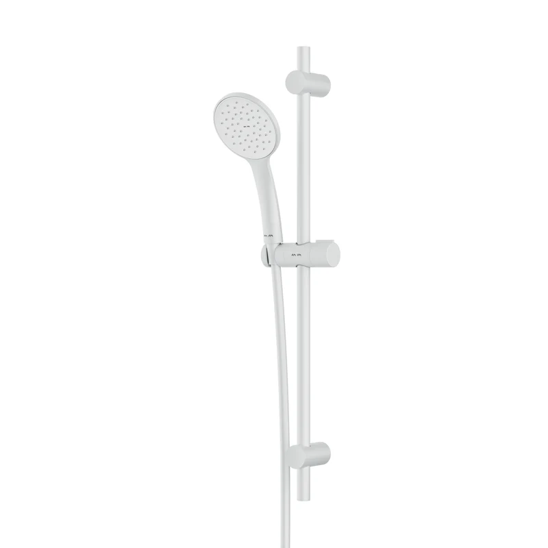 DuschSet Hit Brausegarnitur Stangenbrause-Set, Weiß – F01TA033