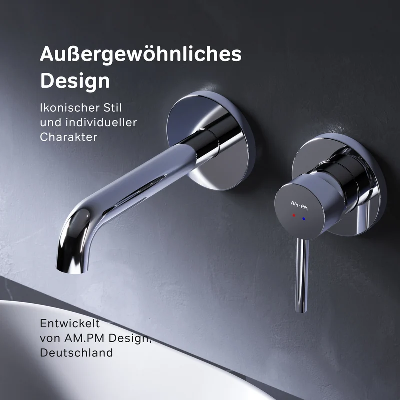 Unterputz-Waschtischarmatur Spike für Wandmontage – FPA72600