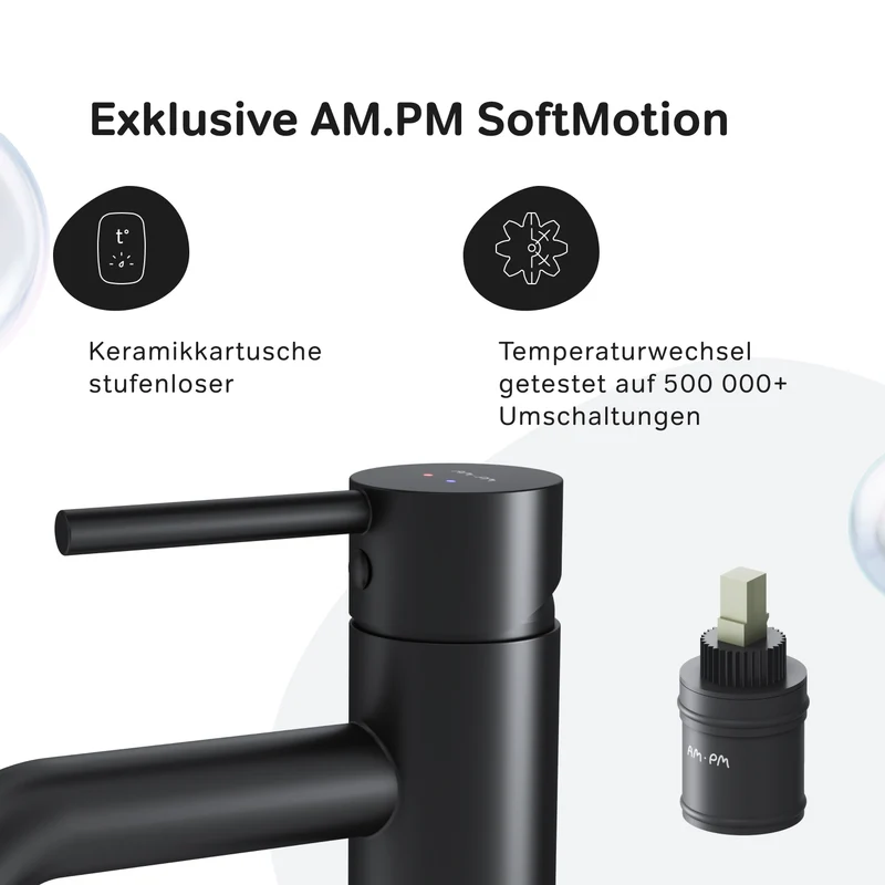 Waschtischarmatur Spike, Schwarz – FPA02122