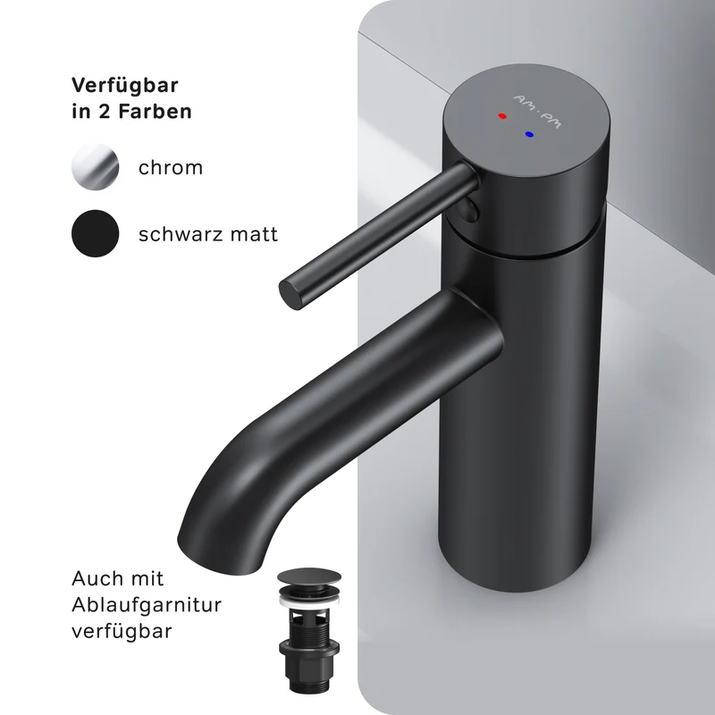 Waschtischarmatur Spike, Schwarz – FPA02122