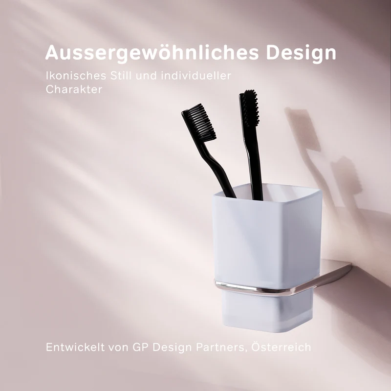 Zahnputzbecher Inspire V2.0 mit Wandhalterung – AIB34300