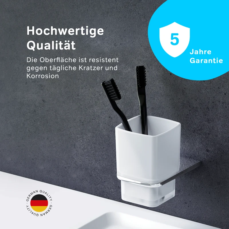 Zahnputzbecher Inspire V2.0 mit Wandhalterung – AIB34300