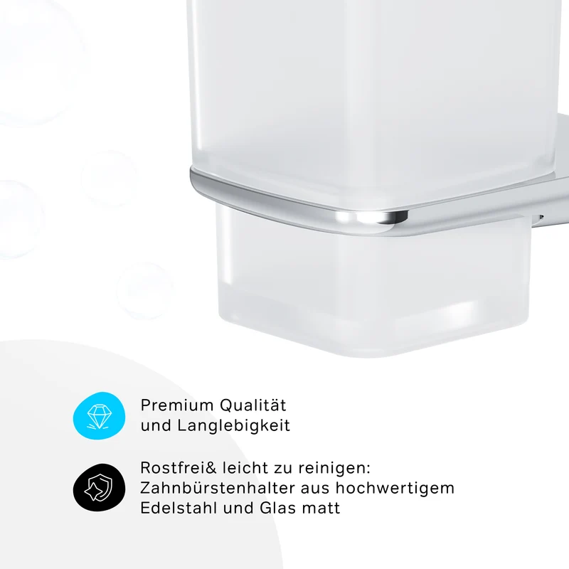 Zahnputzbecher Inspire V2.0 mit Wandhalterung – AIB34300