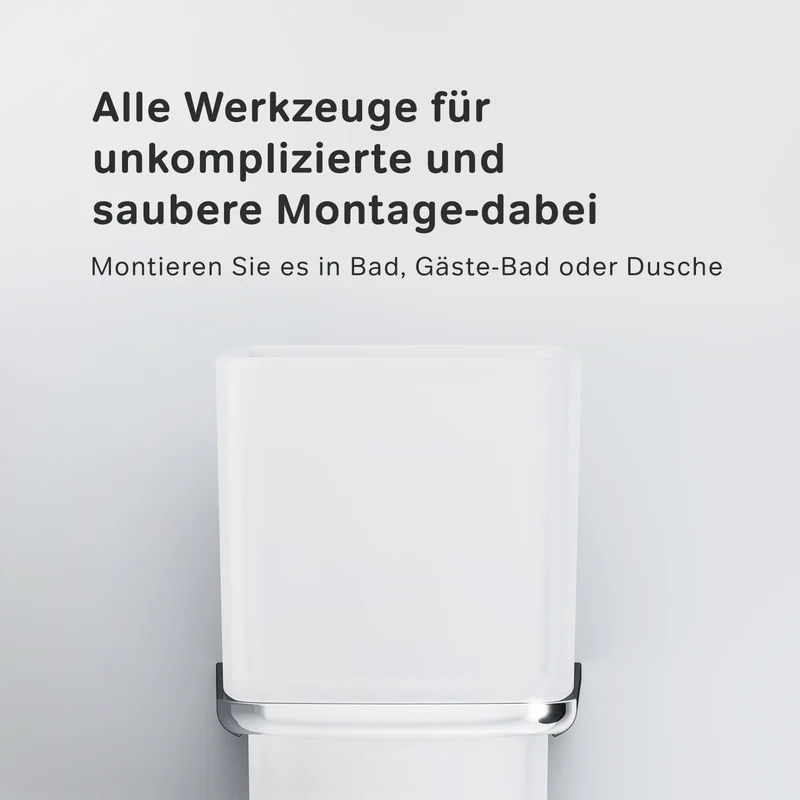 Zahnputzbecher Inspire V2.0 mit Wandhalterung – AIB34300