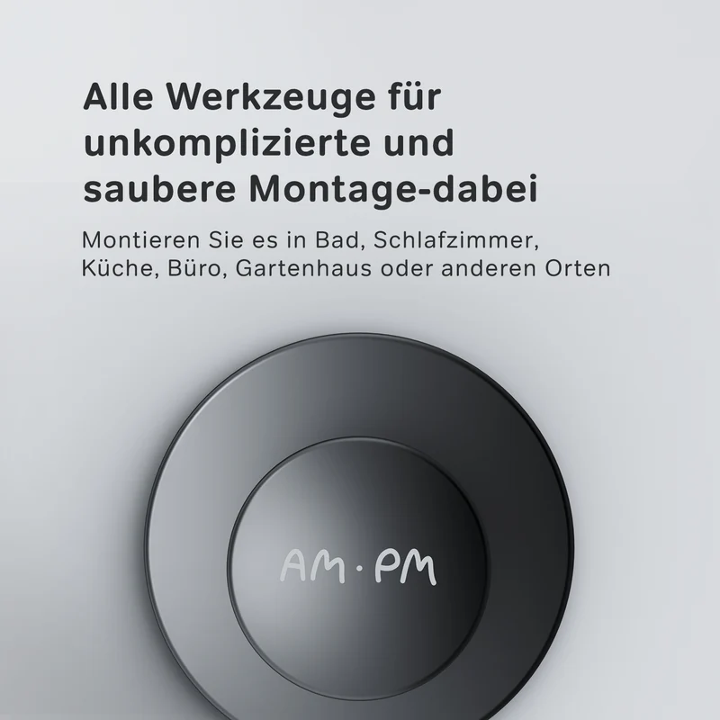 Handtuch- und Kleiderhaken Inspire V2.0, Schwarz – AIB35822