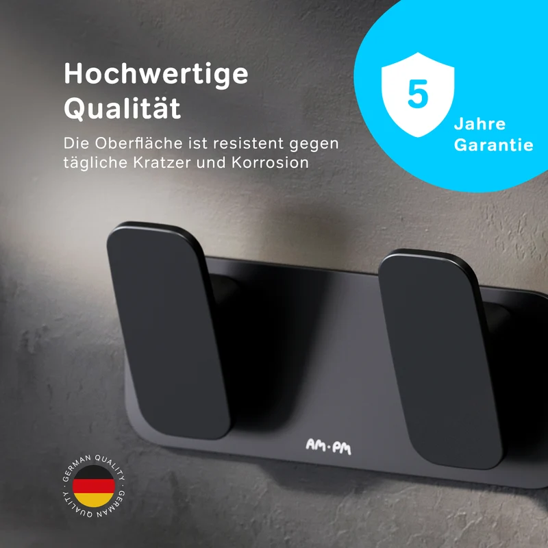 Doppelhaken für Handtücher Inspire V2.0, Schwarz – AIB35622