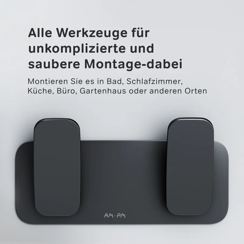 Doppelhaken für Handtücher Inspire V2.0, Schwarz – AIB35622