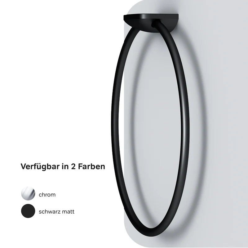 Handtuchring Inspire V2.0, Schwarz – AIB34422