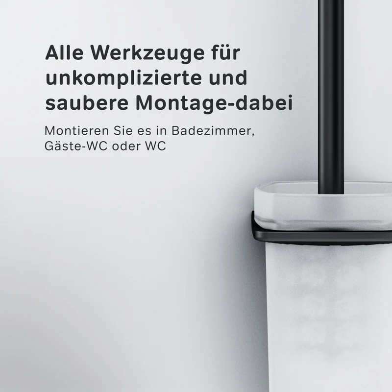 WC-Bürstenhalter Inspire V2.0, Schwarz – AIB33422