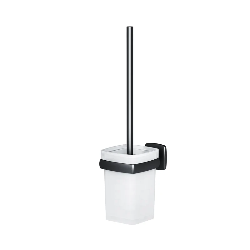 WC-Bürstenhalter Gem, universell, Schwarz – AGA33422