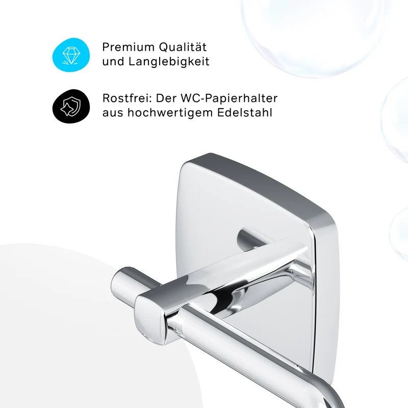 Toilettenpapierhalter Gem ohne Deckel – AGA34100