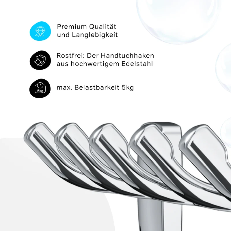 Handtuchhaken-Set Gem – AGA35900