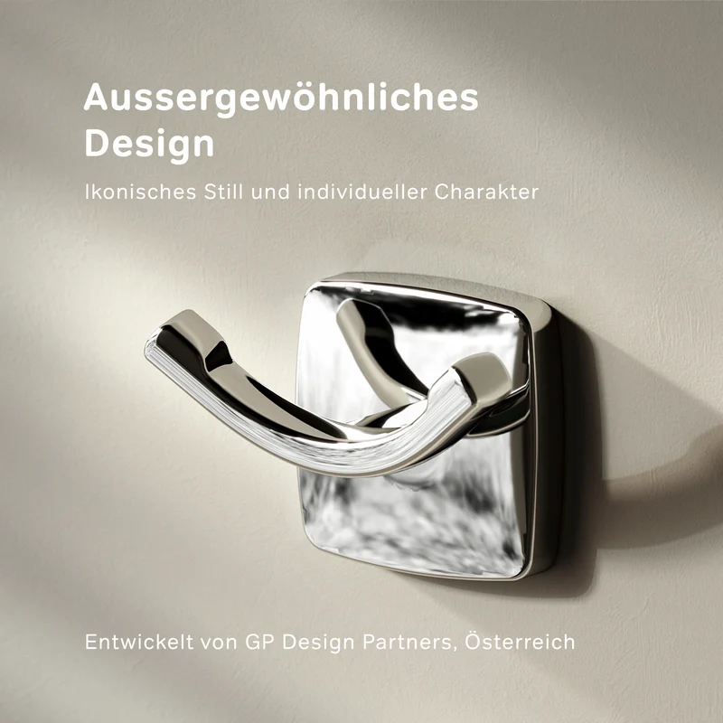 Doppelhaken für Handtücher Gem – AGA35600