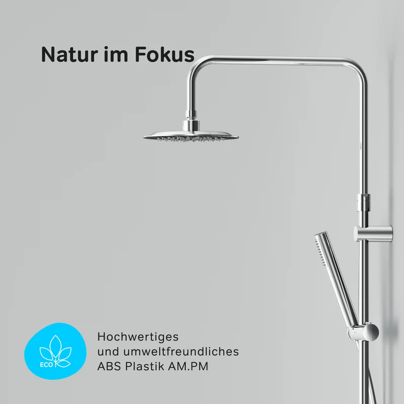 Duschsystem Spike mit Regendusche – F07PA000