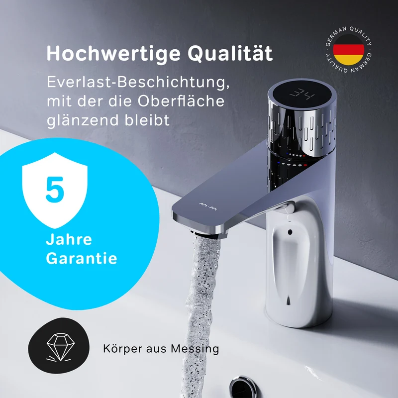 Waschtischarmatur Gem mit Temperaturanzeige – FGA02400