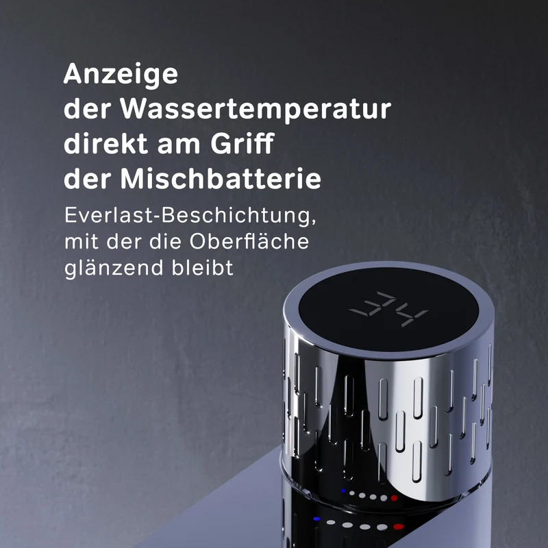 Waschtischarmatur Gem mit Temperaturanzeige – FGA02400