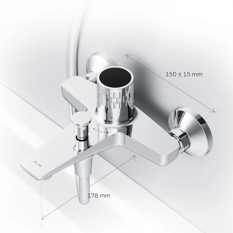 Wannenarmatur Gem mit Temperaturanzeige – FGA10400