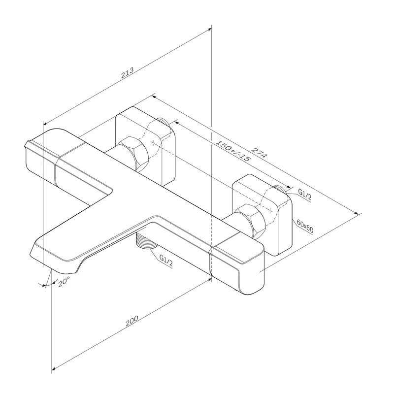 Wannenthermostat Flash – FNA50000