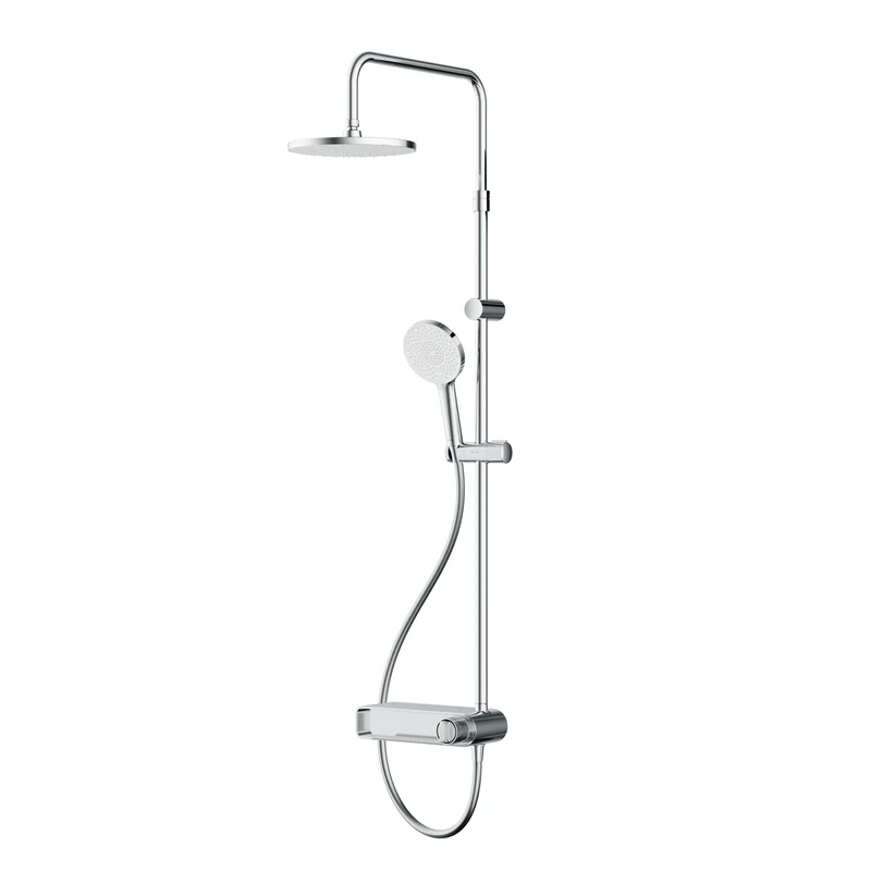 Duschsystem X-Joy mit Regendusche und Regalmischer – F0785A600