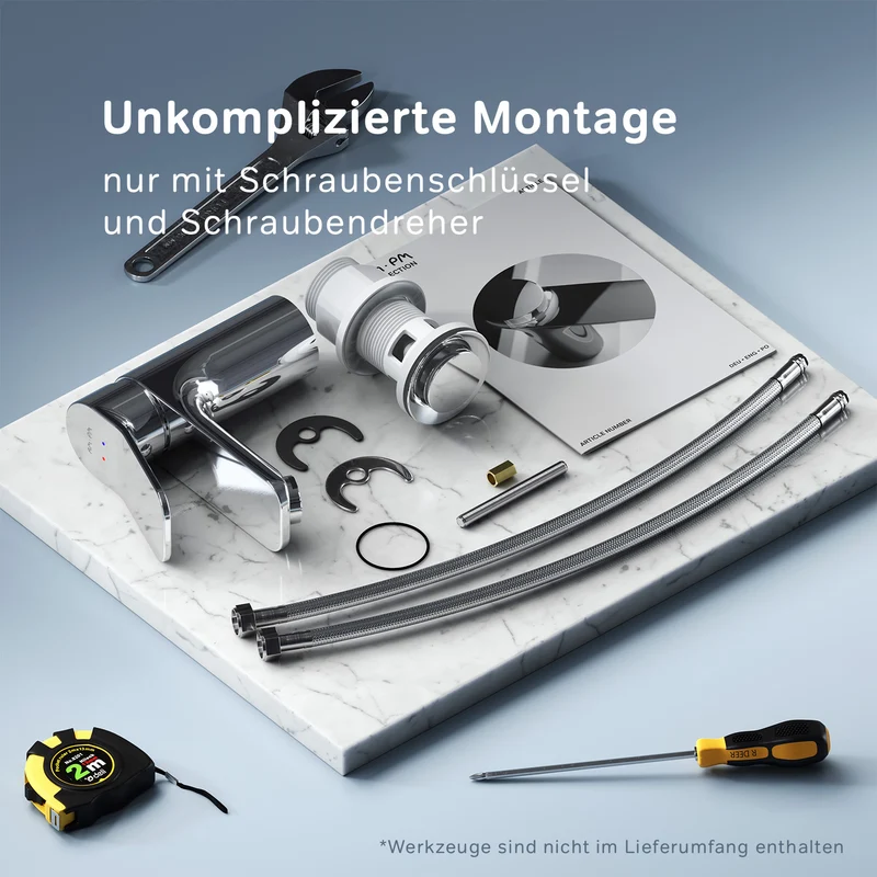 Waschtischarmatur X-Joy mit Klick-Ablaufgarnitur – FXA82100