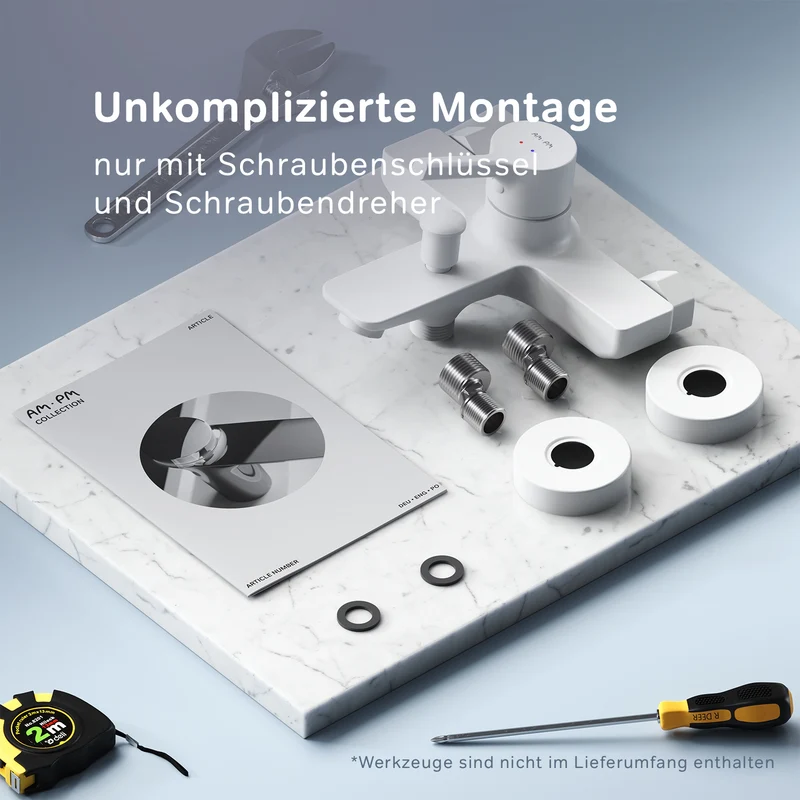 Wannenarmatur X-Joy S, Weiß – FXB10033