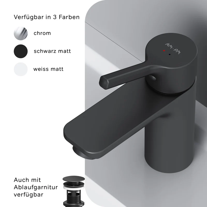 Waschtischarmatur X-Joy S, Schwarz – FXB02122