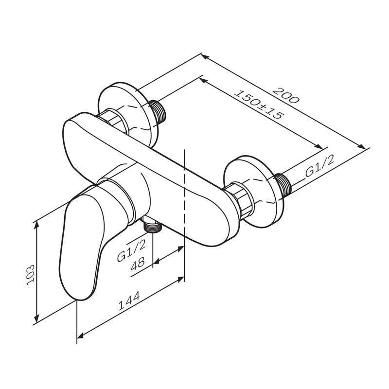 Duscharmatur Like – FLA20000